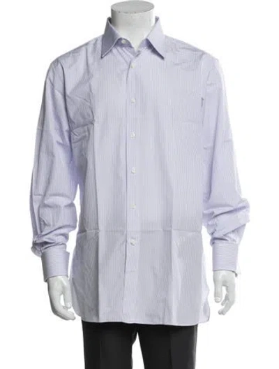 Pre-owned Stefano Ricci Striped Long Sleeve Shirt In Multi