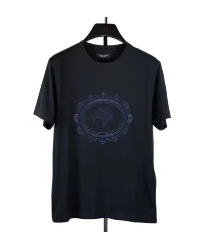 Stefano Ricci T-shirt With Round Neck And Short Sleeves In Black