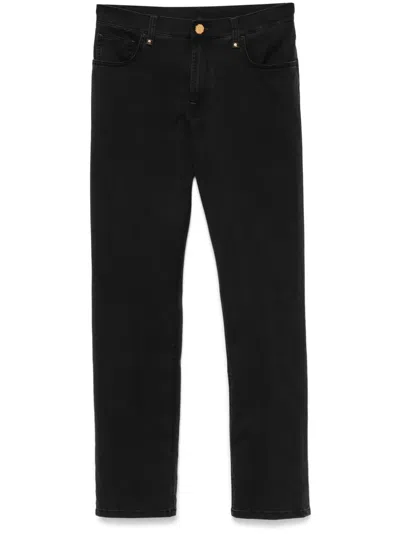 Stefano Ricci Tapered Jeans In Black