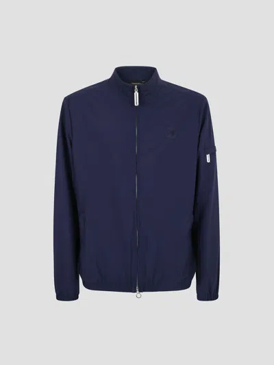 Stefano Ricci Technical Tex Jacket In Blue