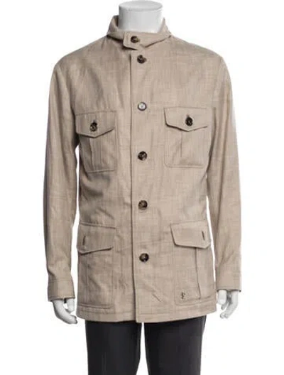 Pre-owned Stefano Ricci Utility Jacket In Neutrals