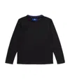Stefano Ricci Virgin Wool Logo T-shirt In Black