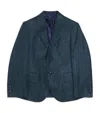 Stefano Ricci Wool-blend Blazer In Green