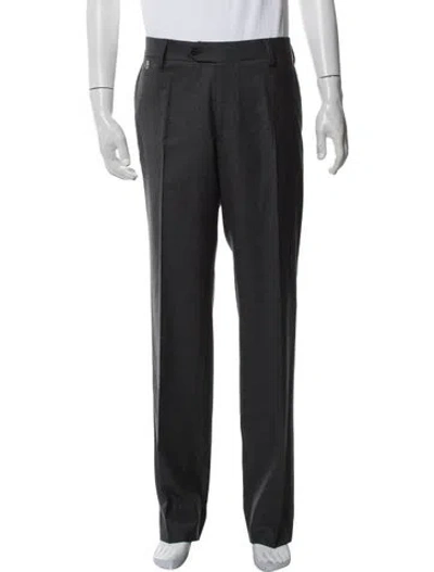 Pre-owned Stefano Ricci Wool Dress Pants In Black