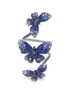 Stéfère Butterfly Sapphire And Diamond Ring In Multi