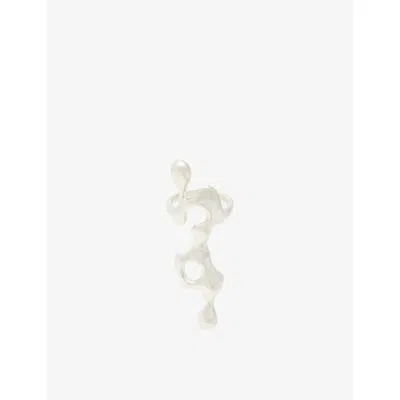 Steff Eleoff Womens Overflow 925 Sterling Silver Ring