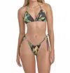 Steffany Milano Citrus Muse Tie-side Bikini Set In Multi In Multi