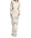 Steffany Milano Mystic Monaco Gown In White In White