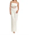 Steffany Milano Pearl Dream Jumpsuit In White In White