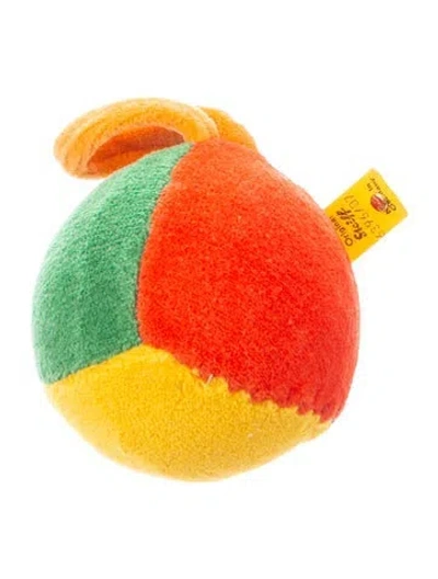 Pre-owned Steiff Ball Plush In Blue/orange