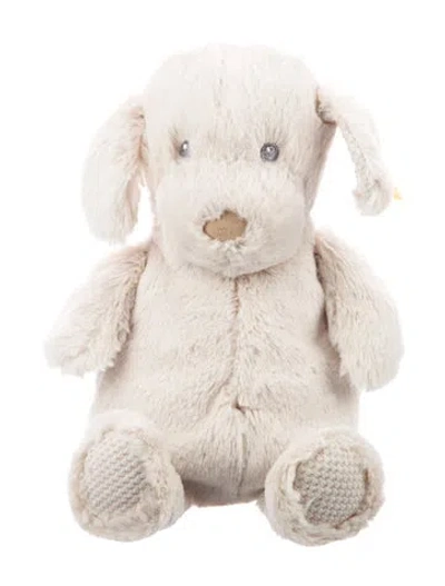 Pre-owned Steiff Baster Hund Dog Plush Toy In Neutral