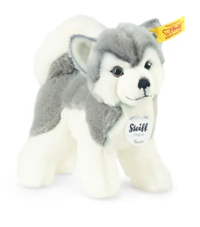 Steiff Bernie Husky In Gray