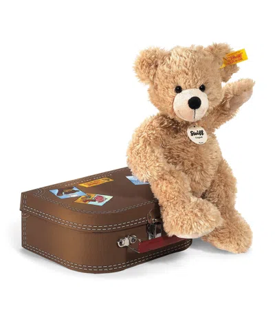 Steiff Fynn Teddy Bear In Suitcase