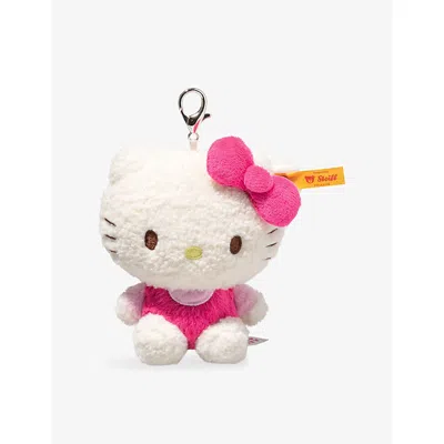 Steiff Kids' Hello Kitty Soft Toy Pendant 10cm In Pink