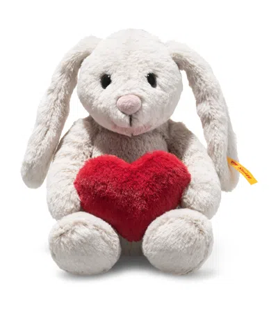Steiff Hoppie Rabbit Love In Gray