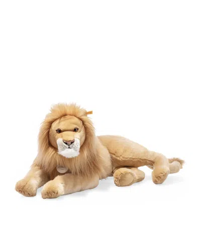 Steiff Leo Lion Soft Toy In Neutral