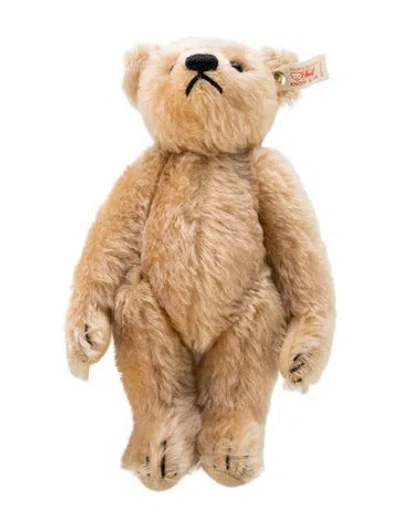 Pre-owned Steiff Limited Edition 1997 Vintage Teddy Bear Plush In Neutrals