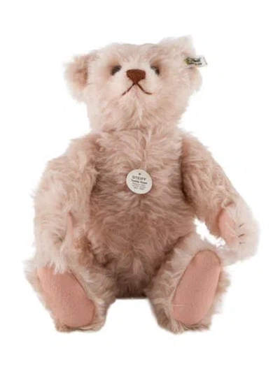 Pre-owned Steiff Limited Edition Replica Teddy Rose 1925 Bear Plush In Pink
