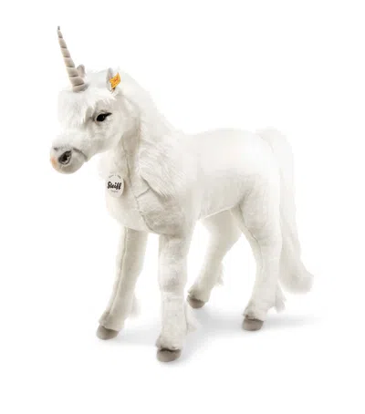 Steiff Studio Fabella Unicorn In White