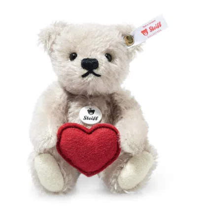Steiff Babies' Teddy Bear With Heart In Neutral