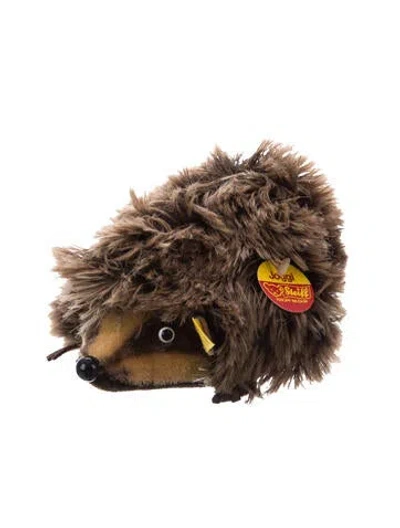 Pre-owned Steiff Vintage Joggi Hedgehog Plush In Brown