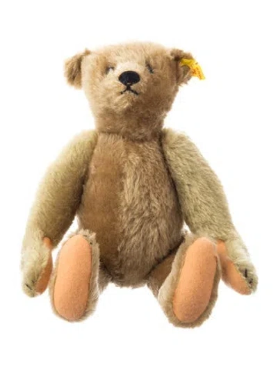 Pre-owned Steiff Vintage Margaret Woodbury Strong Museum Bear Plush In Neutrals