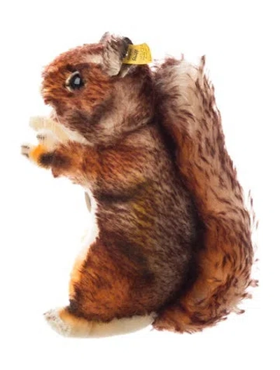 Pre-owned Steiff Vintage Perri Squirrel Plush In Brown