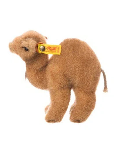 Pre-owned Steiff Vintage Trampi Camel Plush In Brown
