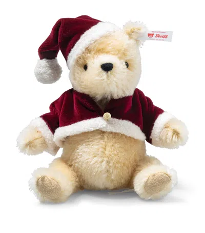 Steiff X Disney Christmas Winnie The Pooh Bear In White