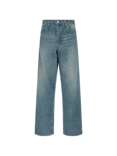 Stein Belt-loop Pocket Jeans In Blue