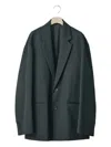 Stein Buttoned Single-breasted Blazer In Black