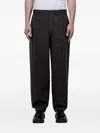 Stein Elasticated Track Pants In Black
