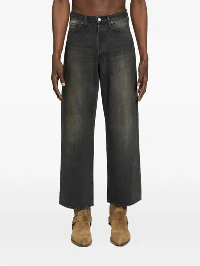 Stein Faded Loose-fit Jeans In Black