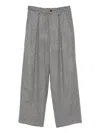 Stein Hose Aus Fleece In Gray