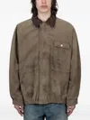 Stein Oxford Jacket In Brown
