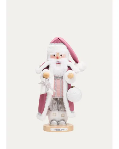 Steinbach Cozy Rose Santa Nutcracker In Multi
