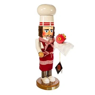 Steinbach Kurt Adler Nutcracker Collection,  Santa Chef Nutcracker In Multicolor
