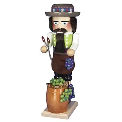 Steinbach Wind-up Musical Winemaker Nutcracker In Multicolor