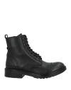 Stele Woman Ankle Boots Black Size 9 Calfskin In Black