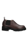 Stele Woman Loafers Dark Brown Size 12 Calfskin In Brown