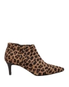 Stele Woman Ankle Boots Sand Size 11 Textile Fibers In Beige
