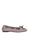 Stele Loafers In Purple