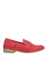 Stele Loafers In Red
