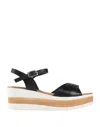 Stele Sandals In Black