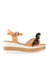 Stele Sandals In Beige