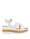 Stele Sandals In White