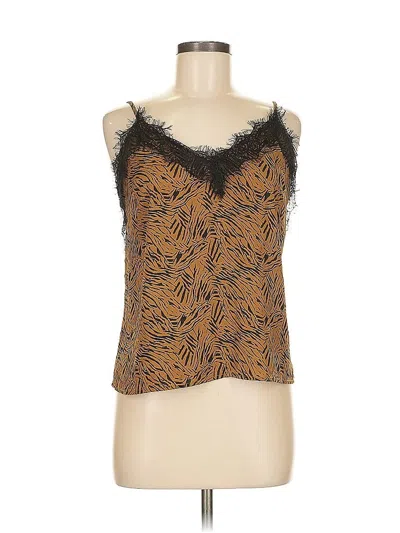 Pre-owned Stelen Sleeveless Blouse In Brown