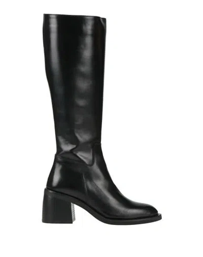 Stelio Malori Woman Boot Black Size 8 Leather