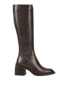Stelio Malori Woman Boot Dark Brown Size 8 Leather