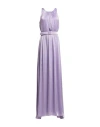 Stelios Koudounaris Woman Maxi Dress Mauve Size 1 Rayon, Viscose, Pes - Polyethersulfone In Purple
